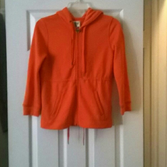 J.Crew Terry Cloth Hoodie zip up