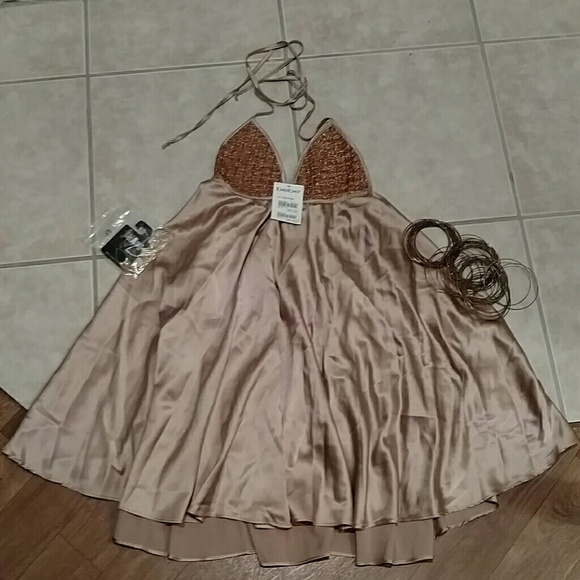 bebe Dresses & Skirts - Bebe babydoll dress NWT