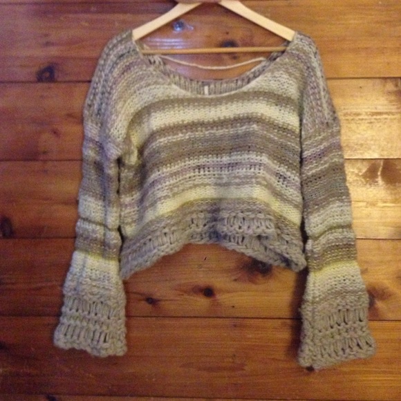Free People knit sweater