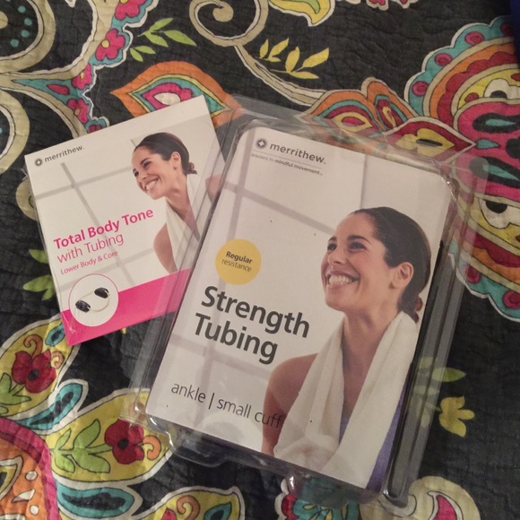 Total Body Tone lower body and core DVD and tube