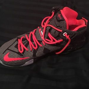 Old basketball shoes