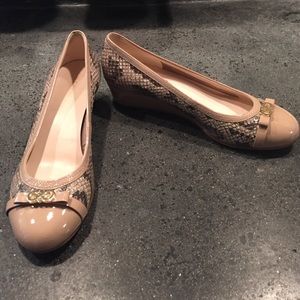 Cole Haan snakeskin shoes