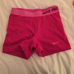 Nike pro shorts