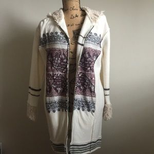 Free People Alpine Escape Sweater Coat