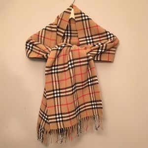 Burberry Nova Check Men's Scarf (Lambswool)