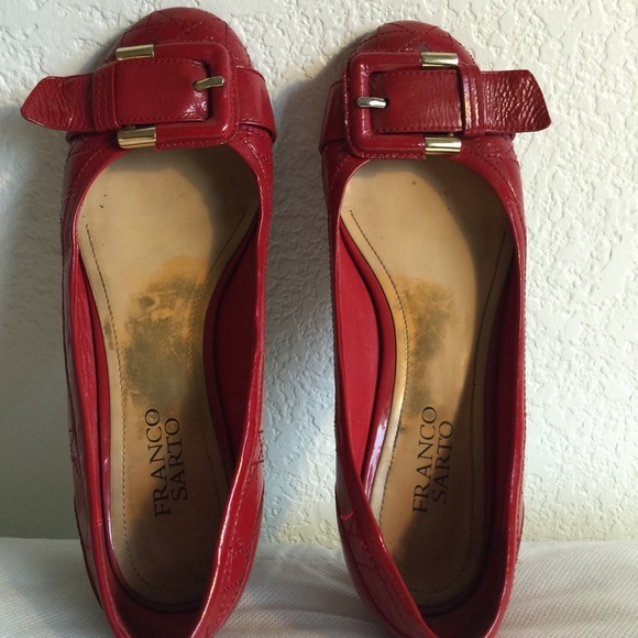 franco sarto red shoes