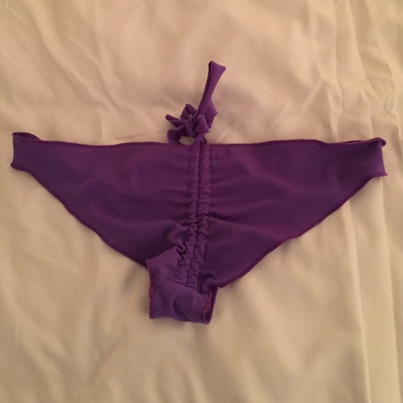 Purple adjustable stone fox bottoms