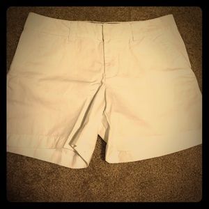 White Tommy Hilfiger shorts.