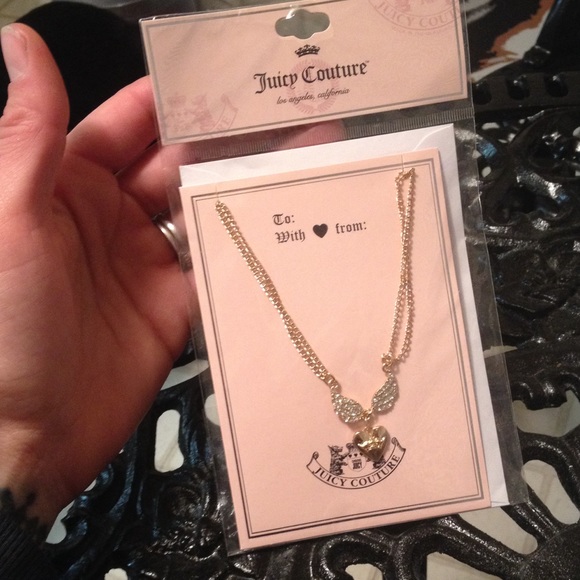 SOLD💥Juicy Couture Necklace with Card - Picture 4 of 4