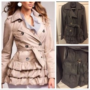 ❌SOLD❌Express Gray Peacoat NWOT