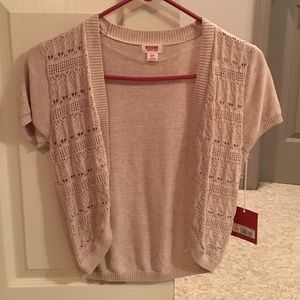 Short sleeved summer sweater