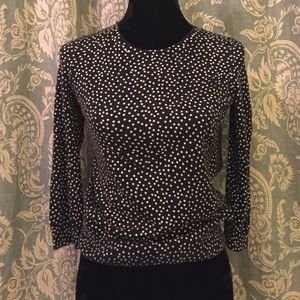Ann Taylor Polkadot Top
