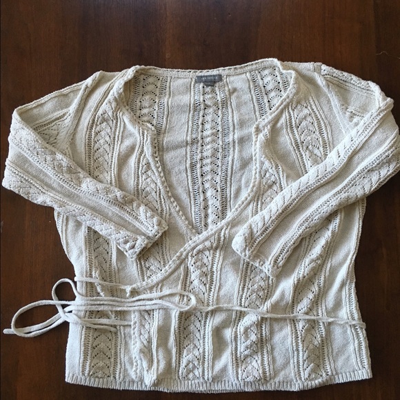 Ann Taylor wrap sweater