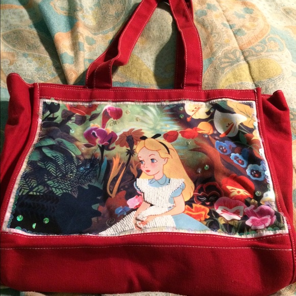 Alice in Wonderland bag