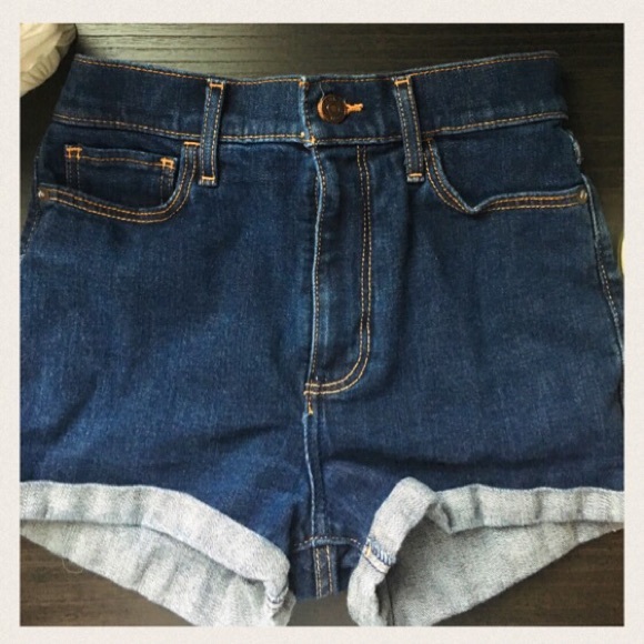 Abercrombie and Fitch high waisted shorts