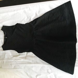 Ellison black skater dress