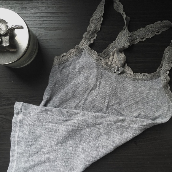 Abercrombie and Fitch kids tank top! gray!