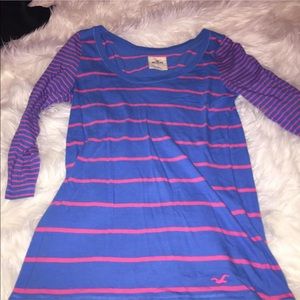 Hollister quarter length shirt