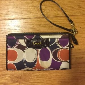 Coach wristlet