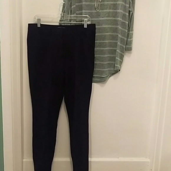 Black stretch slacks