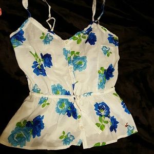 Floral Hollister Blouse