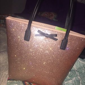 Kate spade rose gold tote NWT
