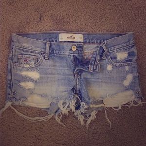 Hollister ripped shorts