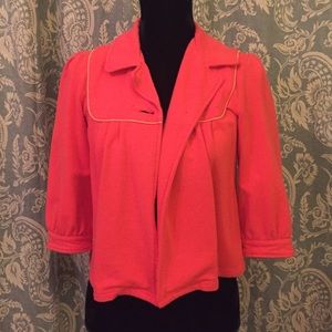 Orange Blazer from Anthropologie