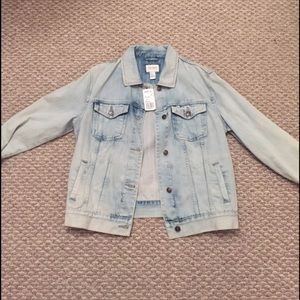 Casual Demin Washed Jacket