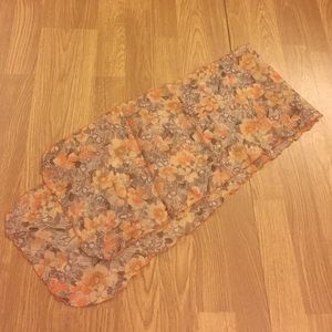 Vintage Floral Scarf Vintage Floral Scarf