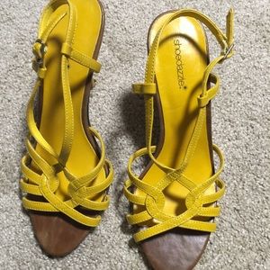 Yellow heels