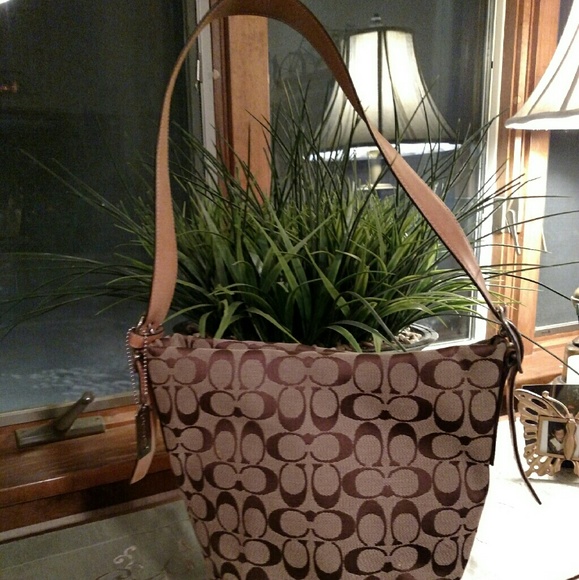 Coach bucket bag