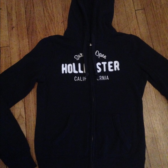 Hollister zip up hoodie