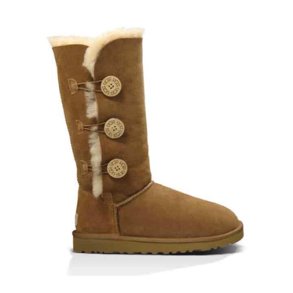 Authentic Bailey Button up Uggs - Picture 1 of 4