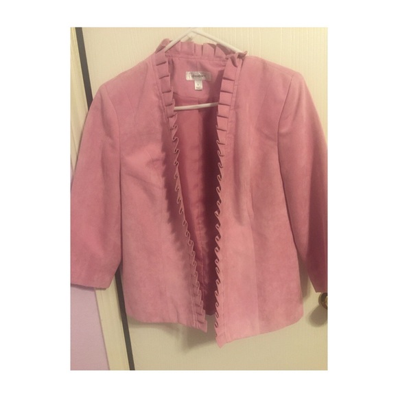 Pink Suede jacket