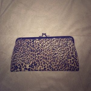 Cheetah wallet/ clutch