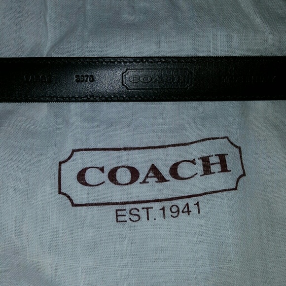 Authentic Coach Belt - Picture 3 of 4