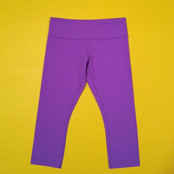 lululemon athletica Pants - 💜Lululemon purple wunder under crops💜