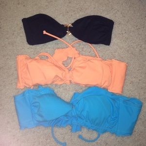 Set of 3 Victoria's Secret Swim tops