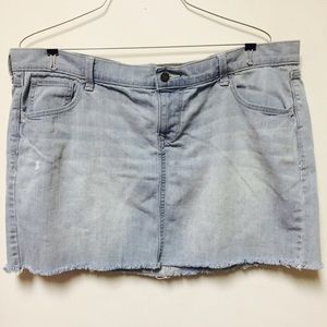 Denim skirt size 18