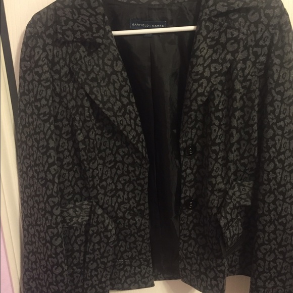 Cheetah Print Blazer