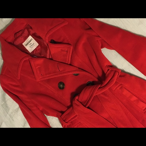 Red Peacoat
