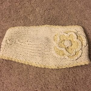 Knitted wide headband