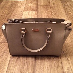 Winged Faux-Leather Madison Tote 👜