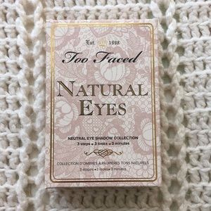 too faced natural eyes palette