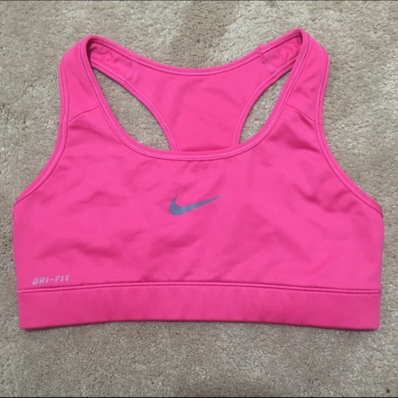 Nike Pink Dri Fit Sports Bra