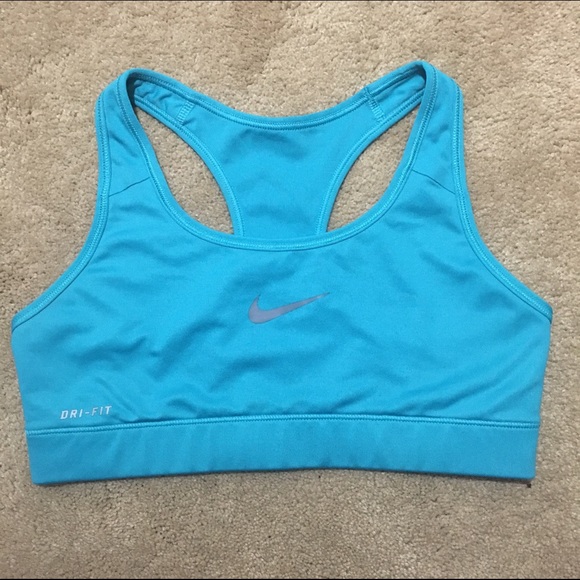 Nike Blue Dri Fit Sports Bra