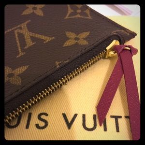 Authentic Louis Vuitton Zipper Coin Pouch