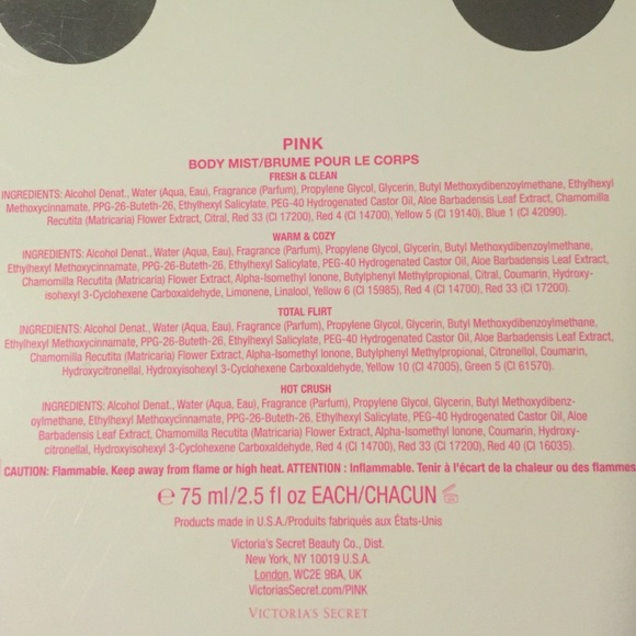 SOLD- VS Pink body mist set - Picture 2 of 2