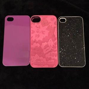 ON SALE!  iPhone 4 phone case bundle